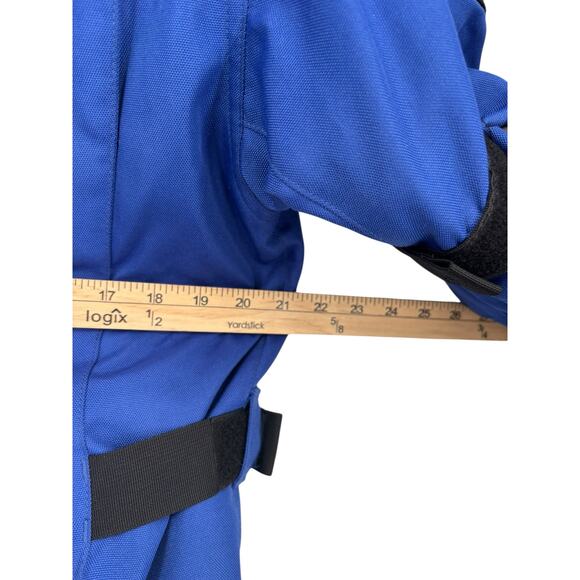 Firstgear Jaunt J2 Mens Motorcycle Jacket Small Liner Hypertex Padded Blue Black - Picture 9 of 16